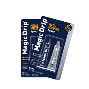 Быстросохнущий двухкомпонентный прозрачный клей из эпоксидной смолы - Product Image 2