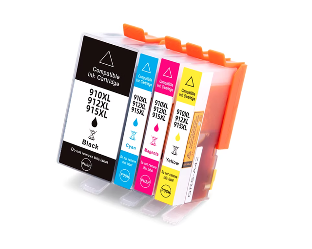 MaiGe Compatible Re-Manufactured for Cartridge for HP 910/912/915 & OfficeJet 8010-8022 Printers with 18-Month Warranty