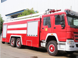 Brandsproeier 24.8 Ton Zwaar Water En Schuim Brandweerwagen 8X4 Apparatuur Voor Brandweerwagen - Product Image 6