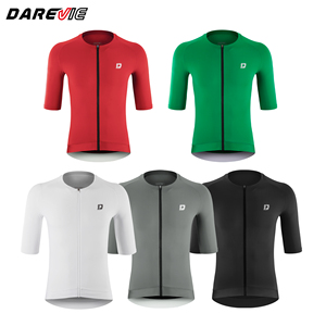 Maillot de cyclisme DAREVIE Factory 5 couleurs, respirant, col rond, manches courtes, unisexe. - Product Image 1
