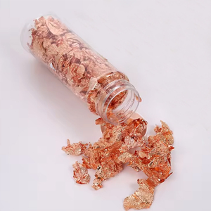 Feuilles d'or alimentaires <span class=keywords><strong>non</strong></span> comestibles pour la décoration de gâteaux et desserts, 2g, durée de conservation de 3 ans - Product Image 1