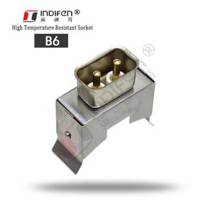 Câblage en céramique prise de courant haute température mâle femelle connecteur <span class=keywords><strong>four</strong></span> électrique prise de courant 35A B6 - Product Image 6