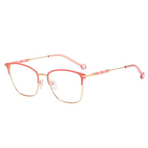 MS 81109 <span class=keywords><strong>2023</strong></span> Lunettes de vue pour femmes, nouvelle collection, design tendance, métal, anti-lumière bleue, myopie, monture personnalisable avec logo - Product Image 5