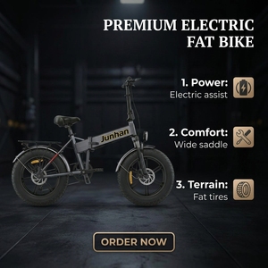 Vélo Électrique Urbain OEM pour Hommes et Femmes, Moteur Arrière Brushless 7 Vitesses, Frein à Disque, Batterie Lithium 48V 250W, Autonomie 120KM, Vitesse 25km/h, Pneus Larges - Product Image 1