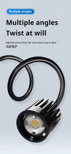 Luz <span class=keywords><strong>LED</strong></span> de <span class=keywords><strong>acuario</strong></span> escénico de plástico ecológico moderno para patio al aire libre, sala de estar, caja de atenuación de enfoque Variable, embalaje - Product Image 6