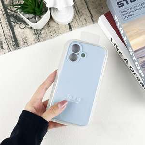 Coque en silicone liquide pour iPhone 17/16 Pro Max, couleur unie, premium, coque de téléphone antichoc pour 14 - Product Image 6