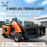 NIMBUS Mendukung ODM&OEM Skid Steer Loader dengan Attachment Lengkap, Fungsi Lengkap, Memenuhi Berbagai Kebutuhan Kerja Skid Steer Loader