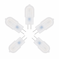 Ampoule LED G4 AC/DC 12V sans scintillement, lampe capsule pour éclairage intérieur d'hôtel, CRI élevé >80, température de couleur multiple, certifiée CE/FCC, 15000H