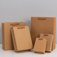Sac en carton kraft personnalisé, écologique et recyclable, pour magasin de détail, emballage de bougies, disponible en tailles grande, moyenne et petite