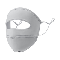 Masque en soie respirant réutilisable pour l'extérieur, design intégral, protection UV estivale, tendance