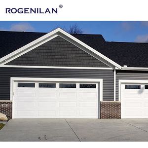 Portes de <span class=keywords><strong>garage</strong></span> en aluminium à économie d'énergie Rogenilan Motor Lift, personnalisables avec un extérieur ondulé ou imitation bois - Product Image 2