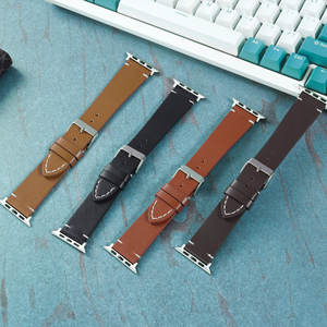 Bracelet en cuir véritable de qualité supérieure pour <span class=keywords><strong>Apple</strong></span> <span class=keywords><strong>Watch</strong></span> Ultra 8 7 <span class=keywords><strong>6</strong></span> SE, taux de réachat élevé de 41 %, livraison gratuite - Product Image 2
