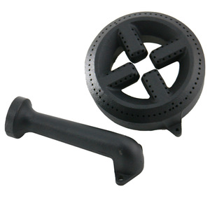Cabezal de quemador de gas de hierro fundido Hongkun T005 en forma de anillo para cocina comercial con entrada de aire ascendente para GLP - Product Image 1