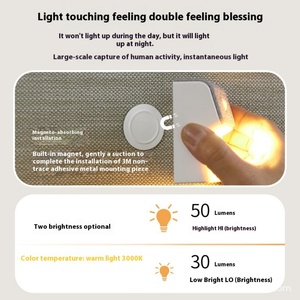 Nouvelle veilleuse LED à capteur automatique populaire 2026 pour chambres, chevets et couloirs - Design transfrontalier pour la nuit - Product Image 4