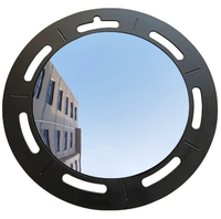 Jantes forgées sur mesure noir brillant édition compétition Aero Disk 16-22 pouces avec couvercle turbofan aérodynamique pour jantes de course Tesla Audi