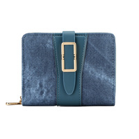 Portefeuille portable géométrique en PU pour femme, grande capacité, style vintage, avec porte-cartes – Vente en gros