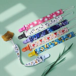 Nuovo Set di 3 Clip in Poliestere con Design <span class=keywords><strong>Orsetto</strong></span> Cartoon, Catena <span class=keywords><strong>Portaciuccio</strong></span> Anti-Smarrimento per Neonati - Product Image 2