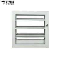 Rejilla neumática de aluminio con rejilla ajustable