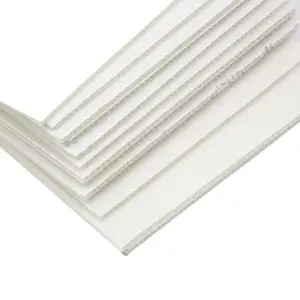 PP material plastic sheets PP hollow sheet coroplast panel with white and color for folding box and sign