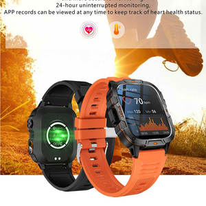 Venta al por mayor QX12 Venta caliente a prueba de agua Android IOS BT Call Fitness Tracker Smart Watch Smartwatch con linterna - Product Image 4