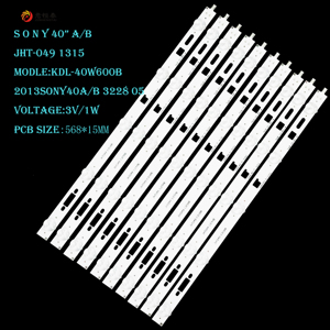 JHT049 Fabrication SONY40 "5 + 5 A + B bar KDL-40W600B 2013SONY40A/B <span class=keywords><strong>3228</strong></span> 05 <span class=keywords><strong>Led</strong></span> Bande Tv Rétro-Éclairage <span class=keywords><strong>Led</strong></span> - Product Image 1