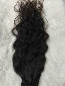 Vente Standard indien cheveux humains Machine trame faisceaux 100% temple source cheveux super mince matériel exportateur dans le monde entier - Product Image 3