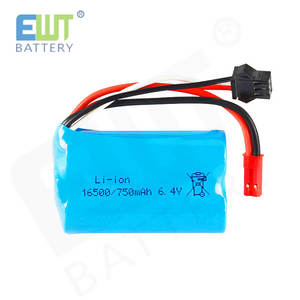 IFR16500 6,4 V 750mAh batería LFP paquete para Control remoto de coche eléctrico - Product Image 2
