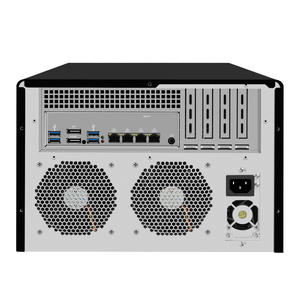 BKHD nouveau serveur <span class=keywords><strong>NAS</strong></span> C236 4 LAN 8 SATA LGA1151 Intel I5-6400 i5-9400 E3-1225V5 ITX routeur souple serveur <span class=keywords><strong>RAID</strong></span> SFP + PC industriel - Product Image 2