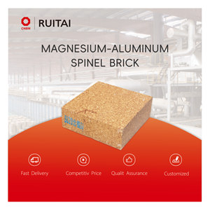 Nhà Máy Thực hiện Cường Độ Cao Sốc Nhiệt Ổn Định Mgo Sio2 Gạch Chịu Lửa Magiê Nhôm <span class=keywords><strong>Spinel</strong></span> Cho Xi Măng Lò Cắt - Product Image 2