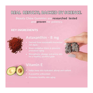 แอสตาแซนธินกัมมี่ที่มีวิตามินอีเพื่อความงามสำหรับเด็กที่ห่อหุ้มเป็นยาลูกกวาด - Product Image 5