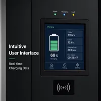 Station de recharge rapide pour véhicules électriques (VE) commerciale intelligente 120KW 240KW avec contrôle par application OCPP 1.6J, certification IP55 CE, exportation mondiale