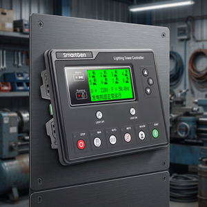 Panel de Control ATS para Generador Diésel Smartgen HGM4010, Controlador de Grupo Electrógeno de Plástico con Función de Mantenimiento, Aplicación de Alternador 100A - Product Image 3