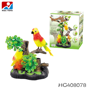 Nuovo Giocattolo per Bambini: Gabbia per Uccelli Elettrica con Controllo Sonoro e Due Piccoli <span class=keywords><strong>Uccellini</strong></span> - Product Image 4