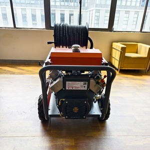 <span class=keywords><strong>LICHI</strong></span> 17Mpa 70lpm Máquina de Limpieza de Tuberías y Drenajes de Alta Presión Diésel, Bomba Nueva para Lavado de Autos - Product Image 3