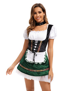 <span class=keywords><strong>Costume</strong></span> <span class=keywords><strong>da</strong></span> ragazza della birra tedesca <span class=keywords><strong>Sexy</strong></span> <span class=keywords><strong>Sexy</strong></span> dell'Oktoberfest per le signore Plus Size in maschera personaggio della <span class=keywords><strong>cameriera</strong></span> del Festival - Product Image 2