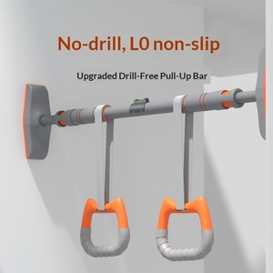 YYJS Nuovo Dispositivo <span class=keywords><strong>per</strong></span> <span class=keywords><strong>Trazioni</strong></span> da Interno a Barra Singola <span class=keywords><strong>per</strong></span> Uso Domestico, Montaggio su <span class=keywords><strong>Porta</strong></span> Senza Foratura, Regolabile, <span class=keywords><strong>per</strong></span> Telaio <span class=keywords><strong>Porta</strong></span> e Parete, con Doppie Barre - Product Image 1