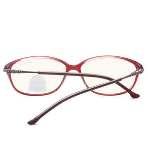 Nuevas gafas minimalistas anti luz azul para mujer con montura completa Tr90 5106 con protección UV - Product Image 1