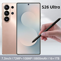 Smartphone S26 Ultra 5G Original 7,3 Pouces 16 Go + 1 To Double SIM Fonctionnalités de Jeu de Haute Qualité Version Globale Téléphone Portable