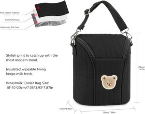 Made to Order Portable Food Grade Material Baby Bottle Insulated /Moms / Breastfeeding Cooler Bags - Product Image 4