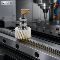 Rouleau de lubrification en feutre de laine à engrenage hélicoïdal M1.5 M2.0 M3.0 M4.0 pour la lubrification automatique de crémaillères et pignons CNC