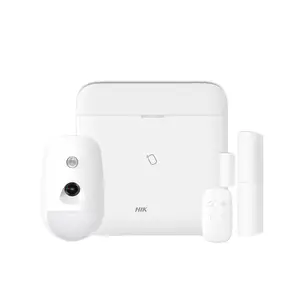 Original hik alarme DS-PWA64-L-WB systèmes de contrôle de maison intelligente sans fil avec wifi gprs 3g 4g caméra Ip CID SIA