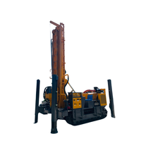Machine de forage de puits d'eau profonds hydraulique haute performance 600m 700m à vendre
