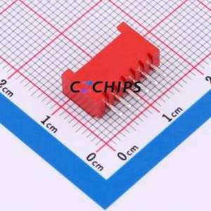 ZX-HY2.0-6PZZ-R Wire-to-Board Pin Header Through hole Component (THT),P=2mm Connector 1x6P 2mm Through Hole HY - Product Image 2
