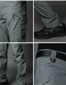 กางเกงขายาวผู้ชาย <span class=keywords><strong>S</strong></span>.<span class=keywords><strong>archon</strong></span> <span class=keywords><strong>IX9</strong></span> รุ่น Tactical Cargo สำหรับเดินป่า กันน้ำ ระบายอากาศ แห้งเร็ว ผลิตจากโพลีเอสเตอร์ 100% ติดซิป ทรงลำลอง ไซส์ 6XL - Product Image 6