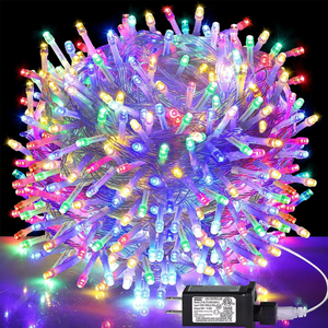 <strong>Best</strong> Sell <strong>RGB</strong> 500L 8 Modes Waterproof <strong>Christmas</strong> Led String <strong>Light</strong> for Wedding,patio,party Decoration - Product Image 1