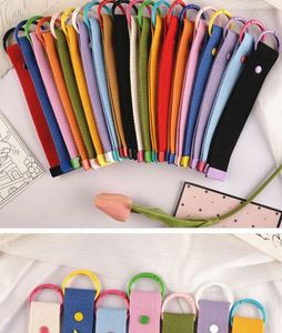 Color Keychain Streamer Diy Hand-3.2cm Cloth Strip Personality Contrast Color Backpack Pendant Luggage Streamer Cloth Sticker - Product Image 5