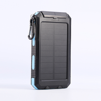 Ali bea — batterie solaire étanche, 10000mah, panneau d'alimentation