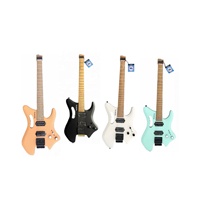 Gitar Elektrik Tanpa Kepala 6 Senar ROCK&R TIERCEL – MOQ 1 buah, Logo & Warna Kustom (Dikenakan Biaya Tambahan)