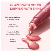 Gloss Liquide Luxueux pour les Lèvres Tenue 24h Mat et Brillant Hydratation Longue Durée Réparateur Lèvres Abîmées Végan et Sans Cruauté