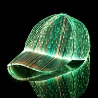 MUESTRA GRATUITA, Gorra Deportiva de Béisbol Personalizable con Luces LED Brillantes para Fiestas y Festivales, con Luz LED para Hombre y Mujer
